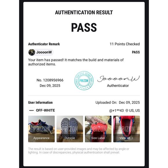 Off-White Odsy-1000 Trail Sneakers in the Blue/Yellow/Multi, Men’s EU43 US10,EUC - Picture 8 of 9